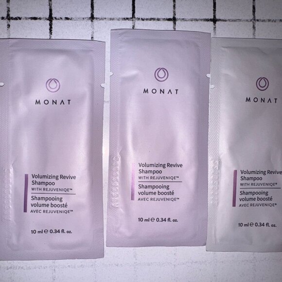 3x Monat Volumizing Revive Shampoo - 10 mL Samples each - Picture 1 of 2